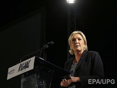 Ле Пен заявила, що Путін не становить загрози для Франції