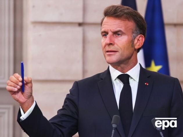 Макрон не відкидає, що контакт із Путіним відбудеться найближчим часом