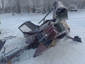 У Росії внаслідок падіння вертольота загинув мільйонер, пов'язаний із 