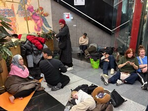 В московском аэропорту Шереметьево — транспортный коллапс