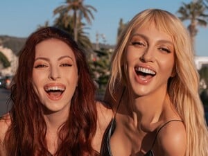 Полякова зайшлася від реготу, коли її зять і дочка почали цілуватися. Відео