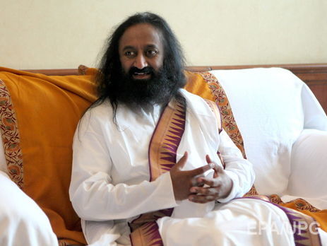 Международный гуманитарный лидер Шри Шри Рави Шанкар 10 марта встретится с украинскими политиками и общественными деятелями