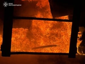 Пожежі, постраждалі й перебої зі світлом. РФ атакувала критичну інфраструктуру Житомирської області