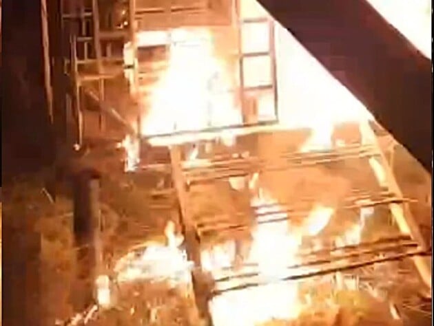 У Московській області партизани знищили вежу зв'язку ППО. Фото, відео