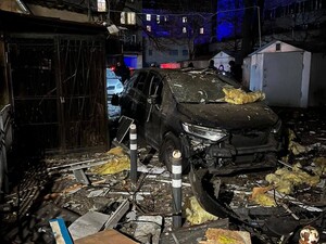 Детсад, луна-парк, лицей. Оккупанты ударили ночью по Одессе, есть раненые. Фото, видео