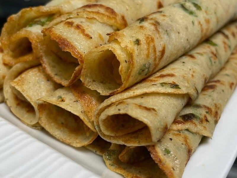 Приготовьте картофельные блины, 