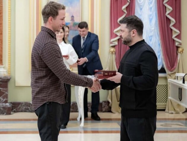 Ветеран Терен получил от Зеленского орден