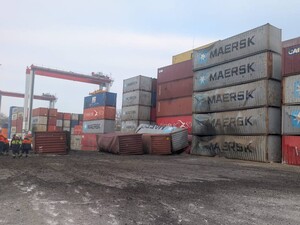 В одесском порту баллистика РФ задела мальтийское судно, ранен моряк. Фото