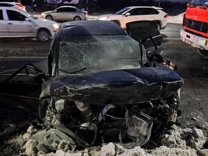 В Харькове произошло массовое ДТП. Погиб водитель, два человека госпитализированы