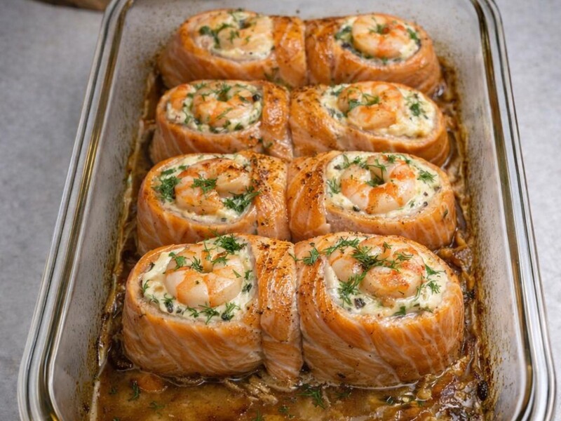 Заверните это в слайсы – и получатся нежные рыбные рулетики. Быстрый и простой рецепт вкусной закуски 