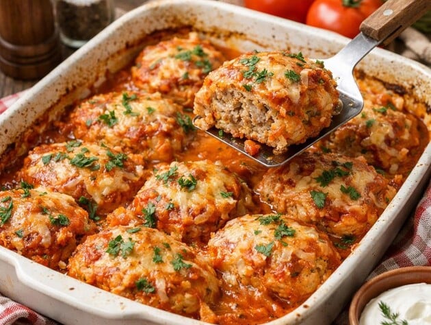 Ленивые голубцы в духовке. По этому рецепту они получатся невероятно сочные и нежные