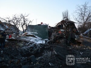 Россияне обстреляли частный сектор в Харькове. Есть погибшая и раненые