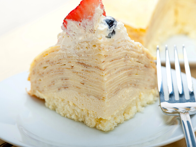 Торт із млинців. Рецепт смачного десерту без випікання