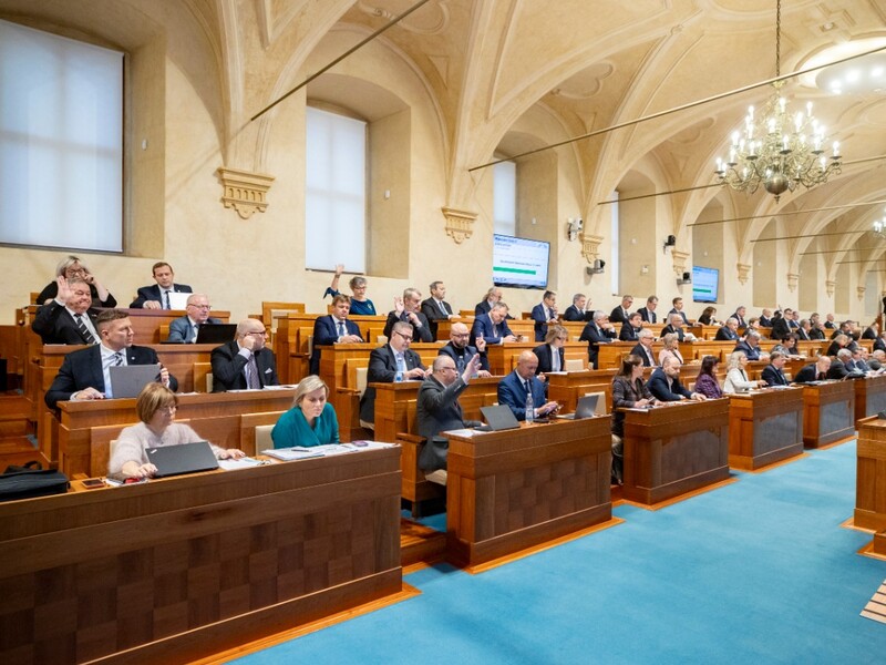 Сенат Чехии "решительно дистанцировался" от антиукраинской новогодней речи спикера Палаты депутатов Окамуры