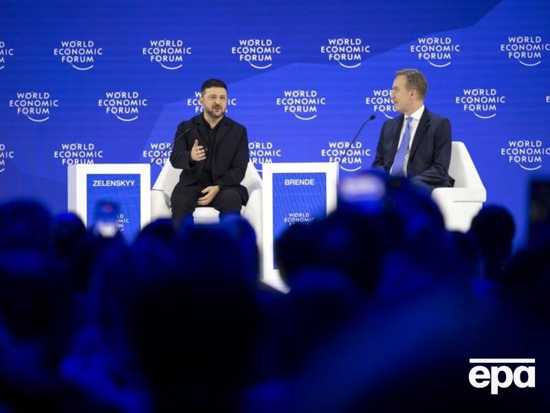 Зеленський про рік після Давоса: Ми зробили маленький крок, такий як перший крок дитини