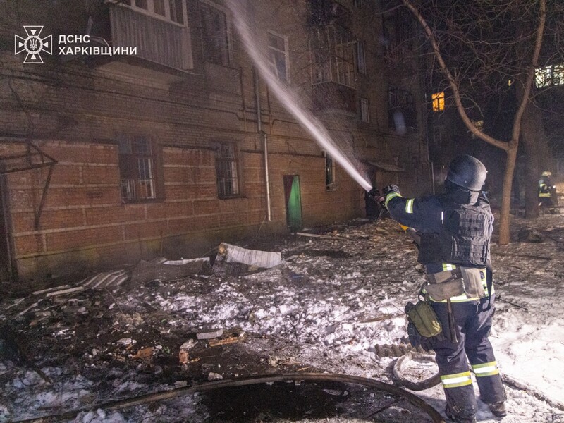 Дроны РФ в Харькове ранили за ночь почти 20 человек. Оккупанты попали по роддому