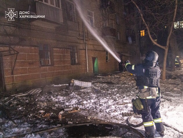 Дроны РФ в Харькове ранили за ночь почти 20 человек. Оккупанты попали по роддому