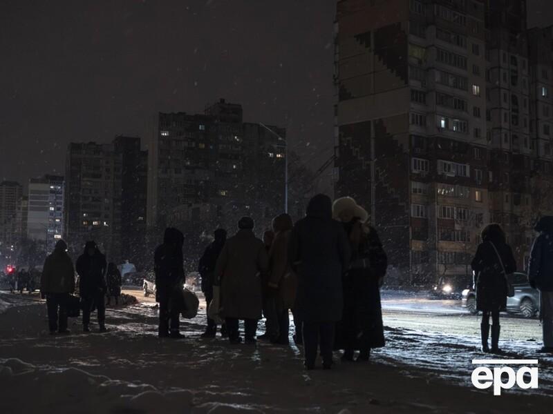 Ночная атака РФ. В Киеве снова почти 6 тыс. домов без отопления