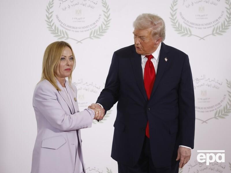Мелони: Тогда мы сможем выдвинуть кандидатуру Трампа на Нобелевскую премию мира