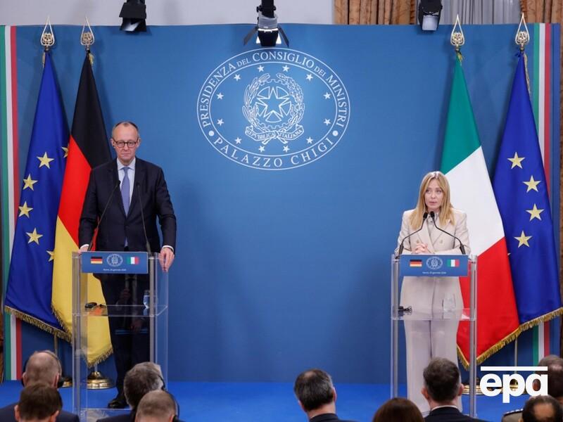 Мелони и Мерц заявили, что хотят в Совет мира Трампа. Мешает "конфигурация"