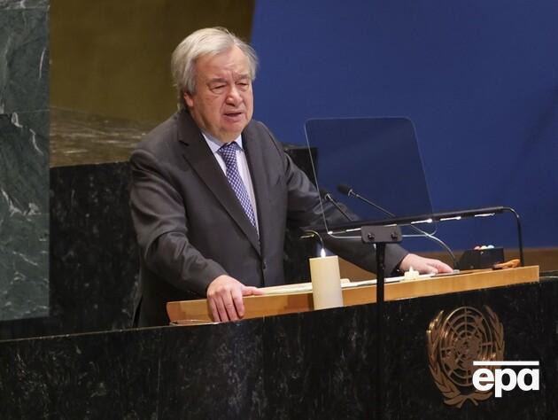 Гутерриш ответил Лаврову, который хочет приравнять Донбасс и Крым к Гренландии