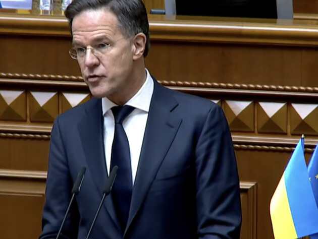 Рютте під час виступу у ВР: Наша увага може розділитися, але НАТО не відвертається від України