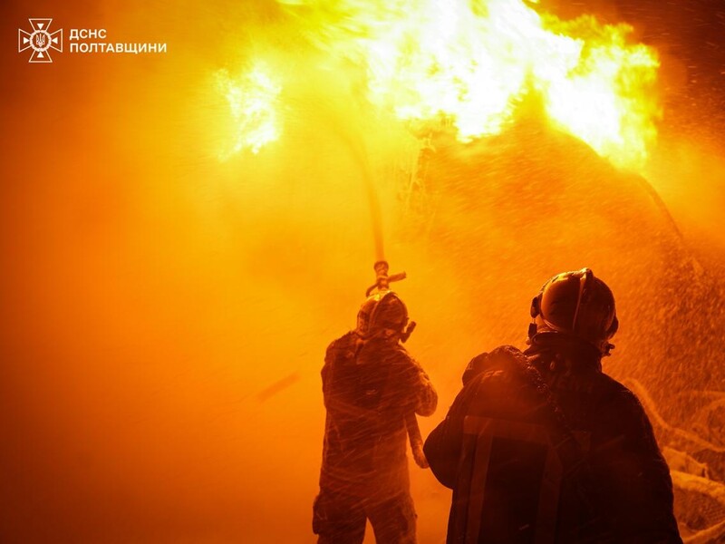 РФ ударила дронами по об'єктах "Нафтогазу" в Полтавській області. Є влучання, пошкоджено обладнання