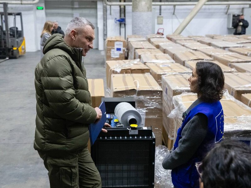 Київ уже отримав із ЄС 500 генераторів для опалення житлових будинків – Кличко 