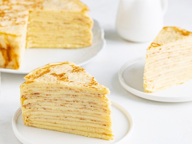 Для неймовірно ніжного млинцевого торта зробіть такий заварний крем. Десерт без випічки