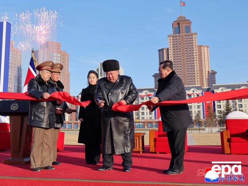 Кім Чен Ин відкрив у Пхеньяні вулицю на честь загиблих у війні проти України бійців КНДР