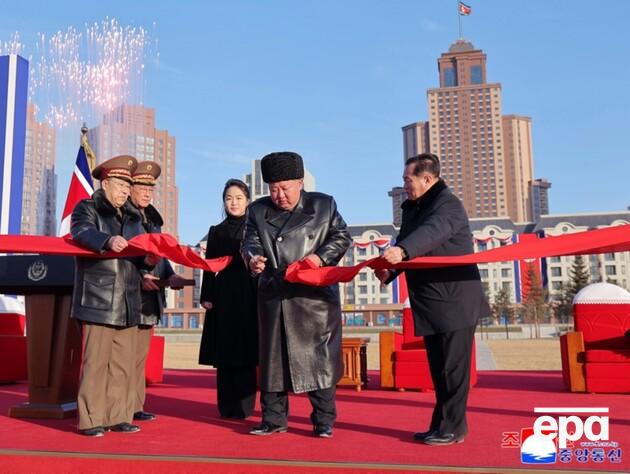 Кім Чен Ин відкрив у Пхеньяні вулицю на честь загиблих у війні проти України бійців КНДР