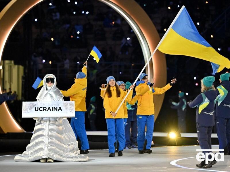 Росіянка несла табличку України на церемонії відкриття зимових Олімпійських ігор