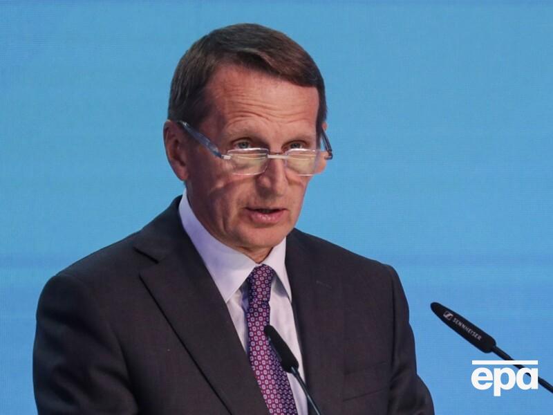 ЗМІ дізналися, чому Наришкін плутався у словах на засіданні Радбезу РФ 