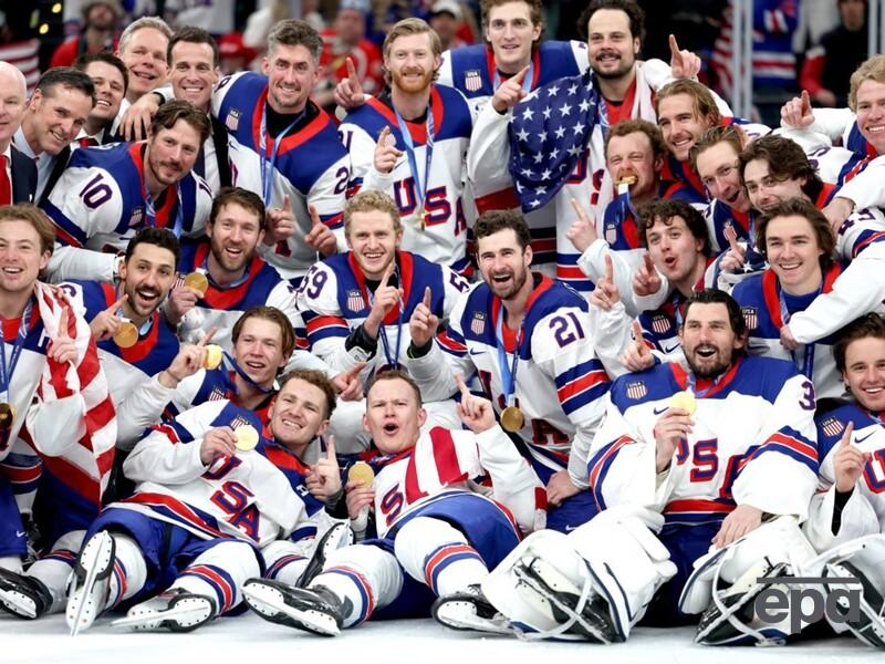 США впервые за 46 лет выиграли золотую медаль Олимпиады в мужском хоккее