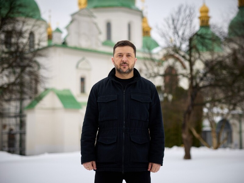 Зеленский обратился из бункера на Банковой в четвертую годовщину вторжения РФ