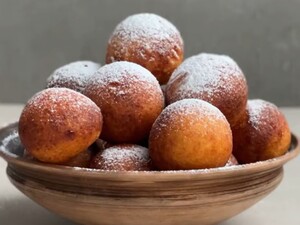 Приготовьте украинские пончики к чаю, которые просто тают во рту. Рецепт без дрожжей и долгого замеса