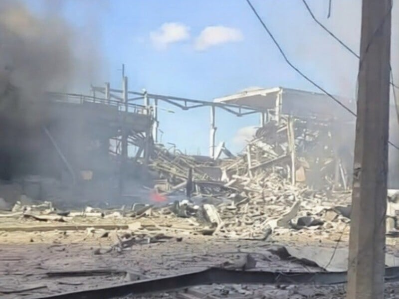 "Шумно в Донецьку". Пабліки пишуть про ракетний удар по складу боєприпасів для Shahed. Фото