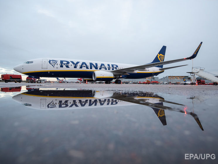На сайте Ryanair появилось упоминание об аэропортах Львова и Киева