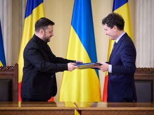 Президенты Украины и Румынии договорились о совместном производстве оружия