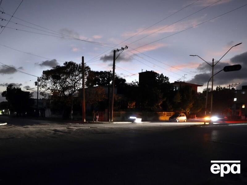 На Кубі стався тотальний блекаут. Без світла залишилося приблизно 10 млн людей