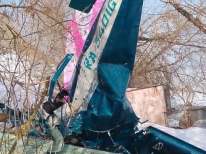 В Подмосковье рухнул самолет. РосСМИ пишут, что его сбила ПВО, есть жертвы. Фото, видео