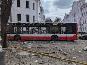 Подросток, который в Сумах спас мать из горевшего после ракетного удара автобуса, снова попал под обстрел