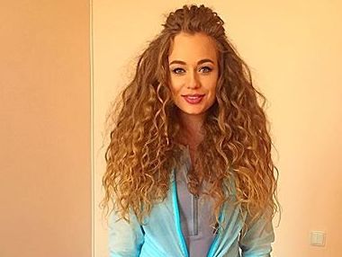 Соломко впервые показала лицо дочери