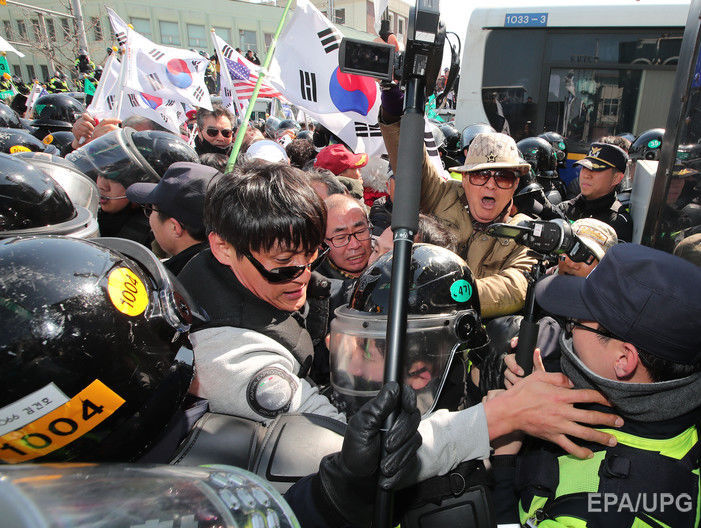 У Сеулі загинули два учасники проурядової демонстрації 