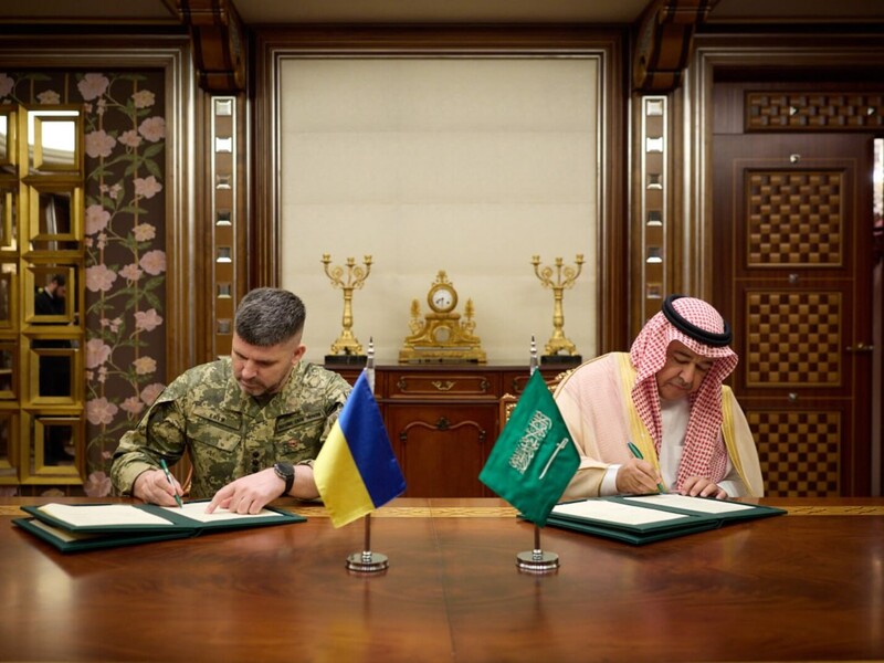 Україна й Саудівська Аравія підписали угоду про оборонну співпрацю. Зеленський розкрив деталі