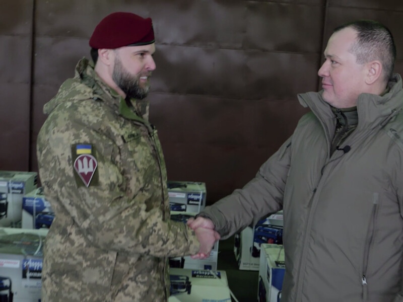 81-я бригада получила от "Украинской команды" большую партию генераторов – Палатный
