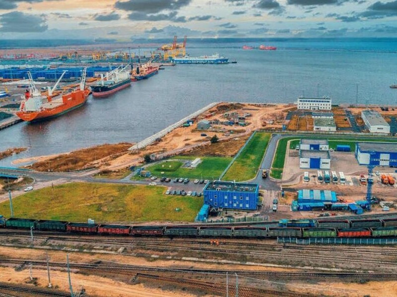 Оприлюднили нові супутникові знімки портів у Приморську й Усть-Лузі після багатоденної пожежі