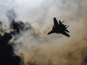 В Крыму разбился еще один российский военный самолет