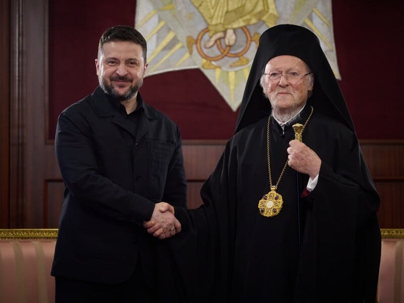 Зеленський у Стамбулі зустрівся з патріархом Варфоломієм. Що обговорили