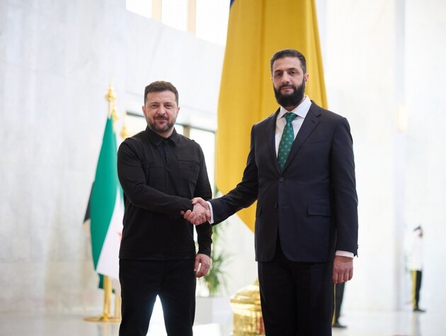"Великий інтерес до обміну воєнним і безпековим досвідом". Зеленський зустрівся із президентом Сирії